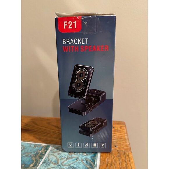 Wireless Charging Phone Stand with Speaker - Picture 7 of 8